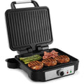 Appareil à sandwich et presse à panini en céramique 1800 w 2 l blanc
