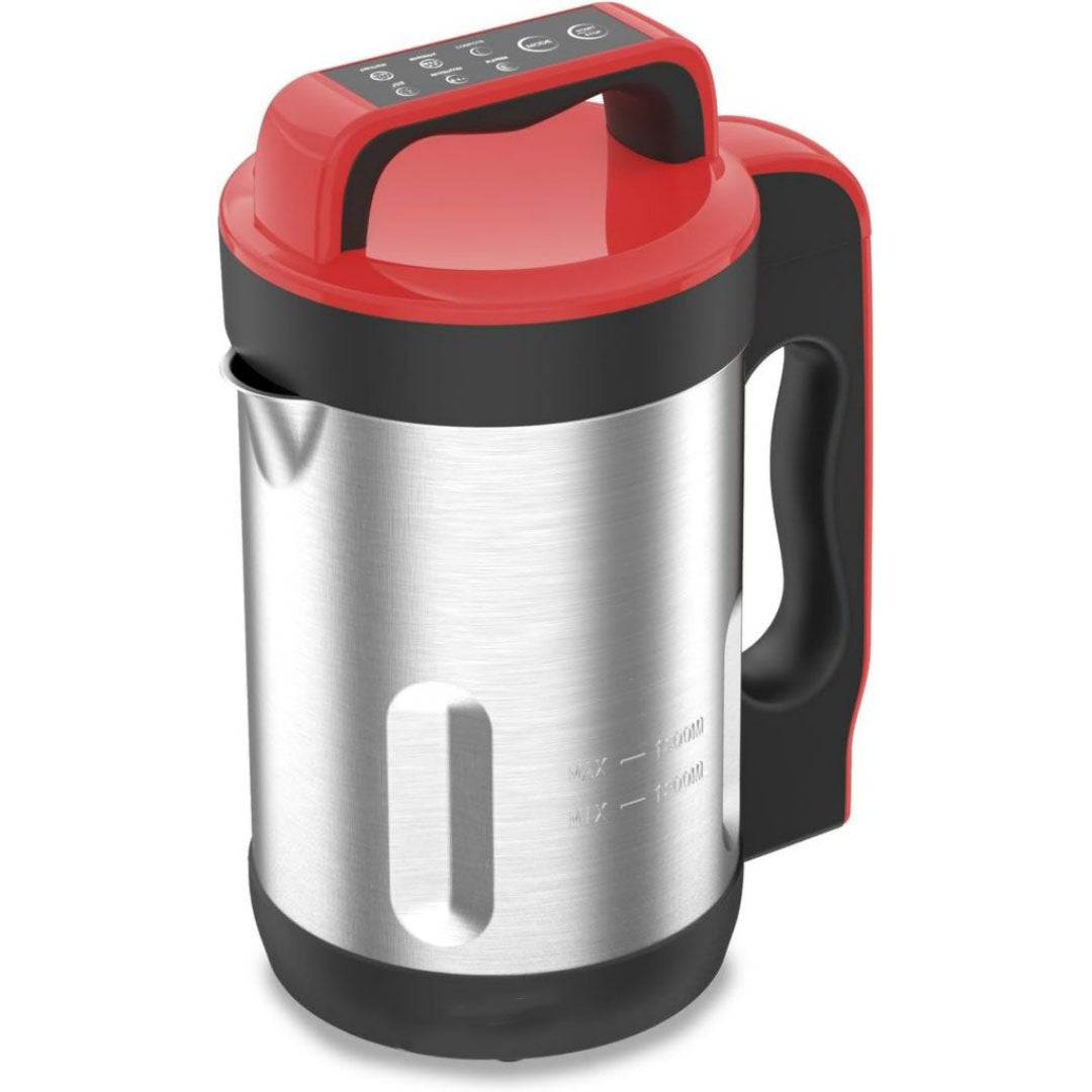Blender chauffant et machine à soupe en verre trempé pour camping blanc
