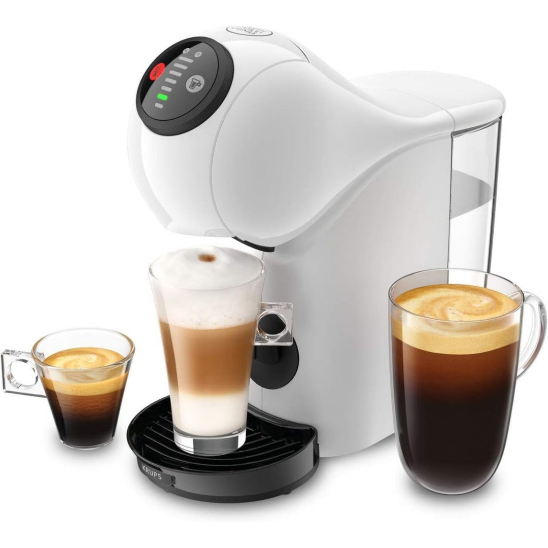 Cafetière à capsules en aluminium 1500 w 3 l blanc