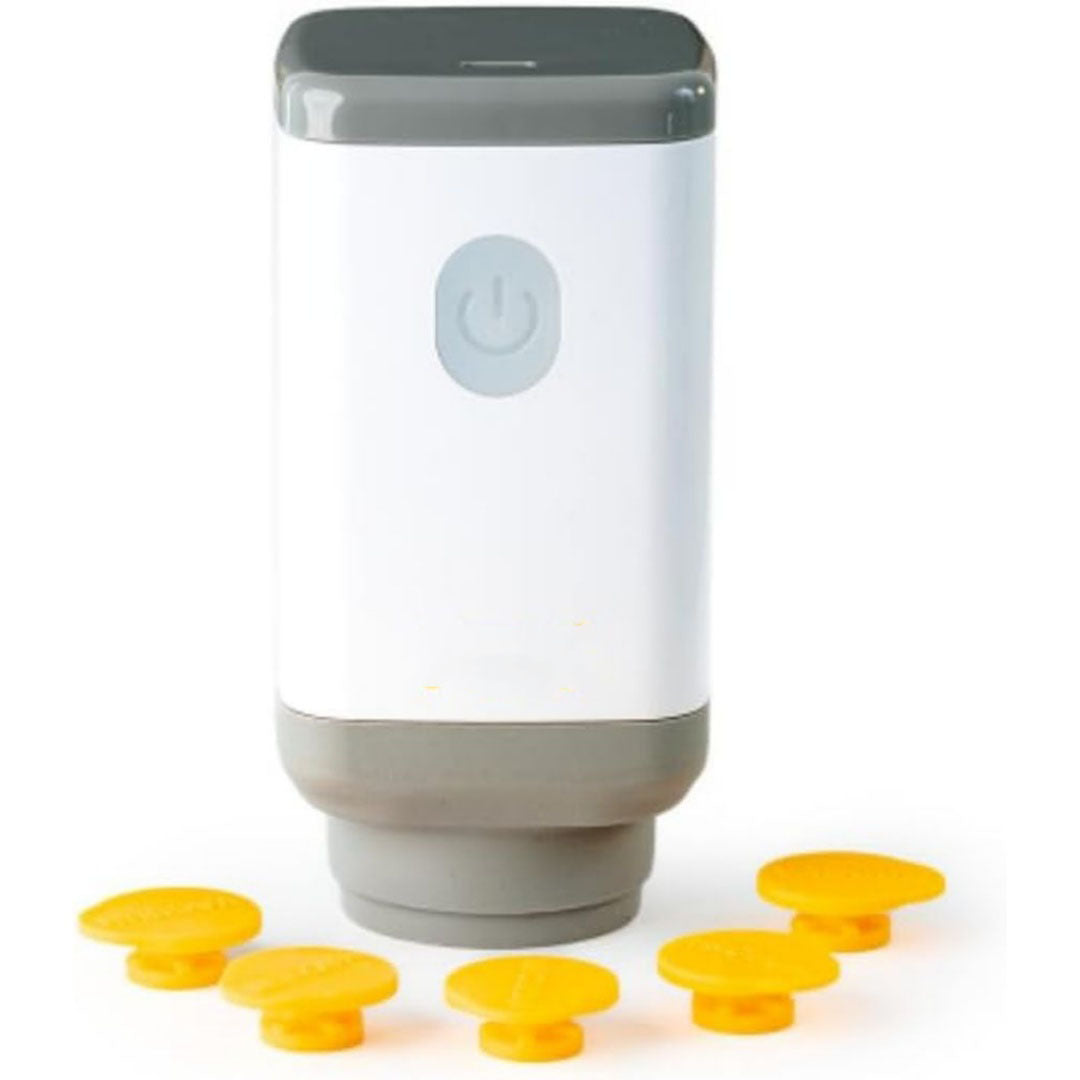 Appareil de mise sous vide en plastique alimentaire 1500 w 0.8 l noir
