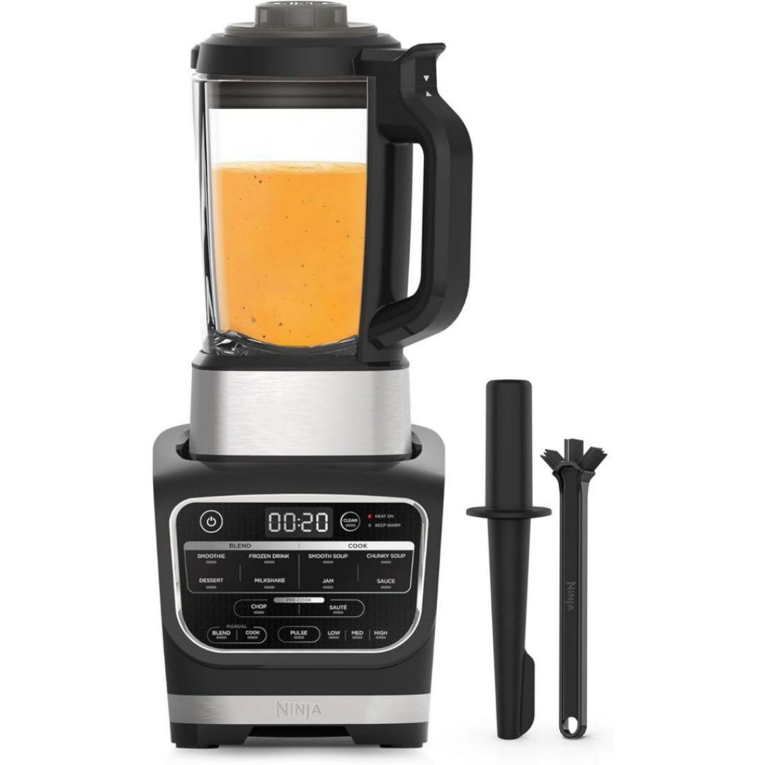Blender chauffant et machine à soupe en verre trempé 1.5 l pour camping